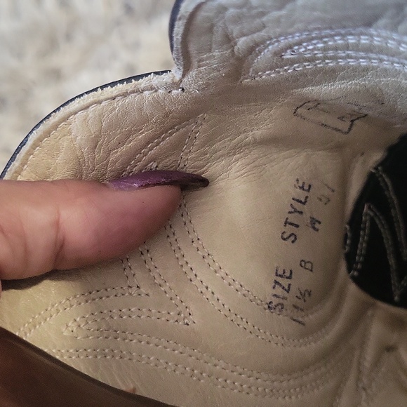 Brown Leather Cowboy Boots - Picture 3 of 8